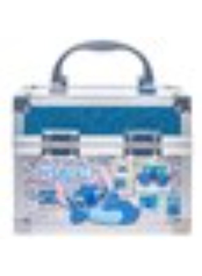 STITCH Townley Girl Disney Lilo & Stitch Lip Balm With Train Case Set - Image 1